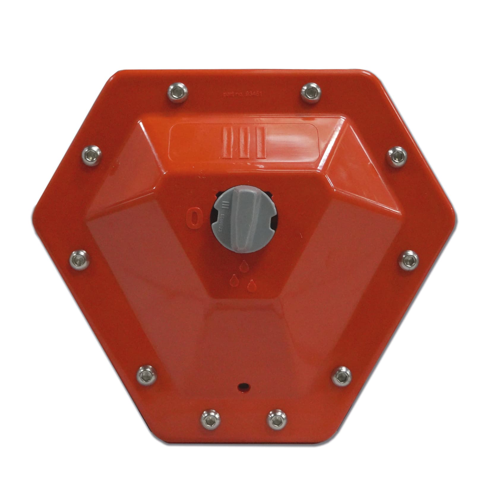 MASTER FLOW Pig Water Level Valve Front View