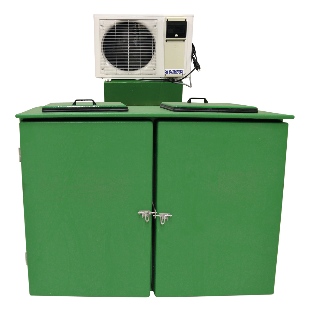 multi-bin animal carcass cooler reference unit