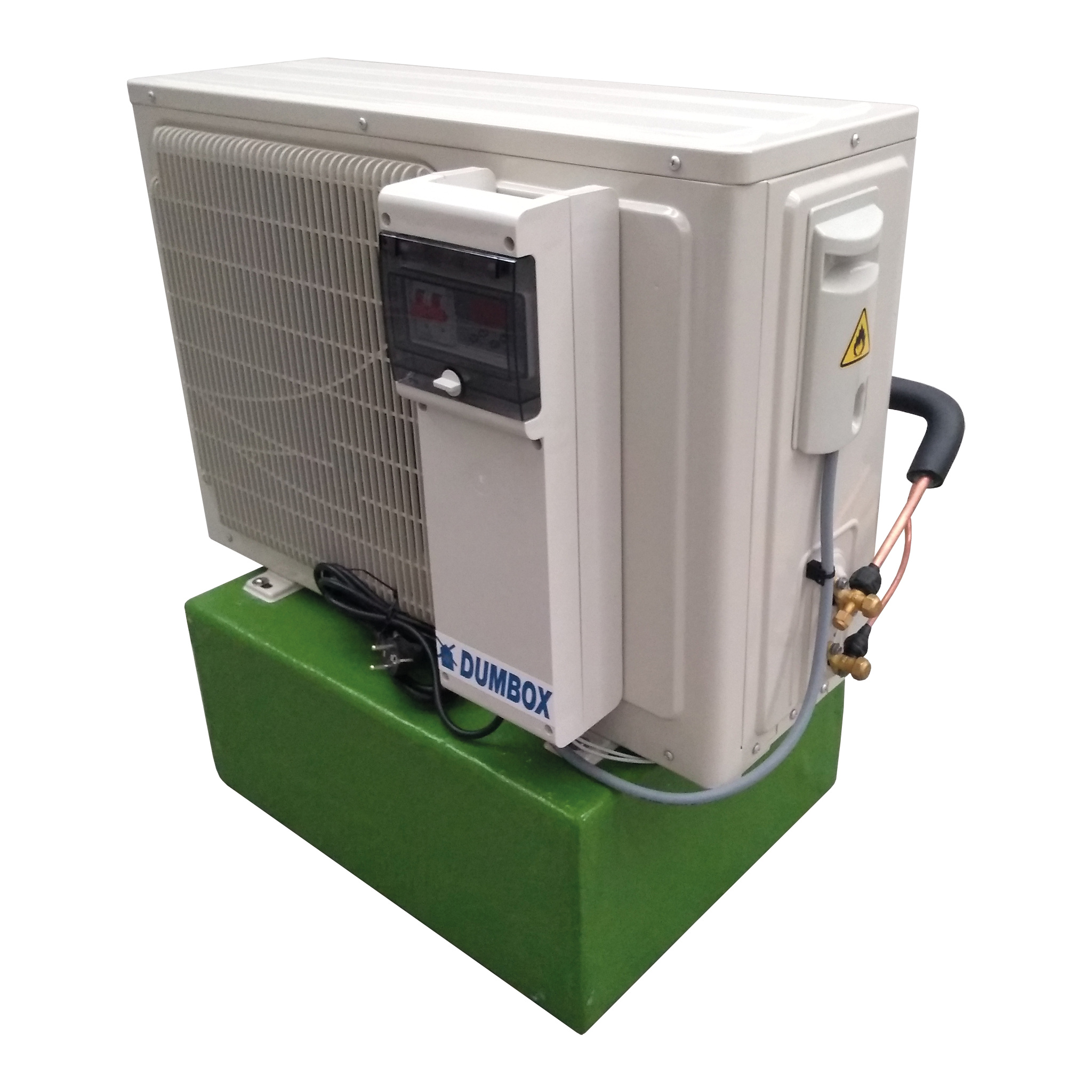 Top-mounted carcass cooler refrigeration unit