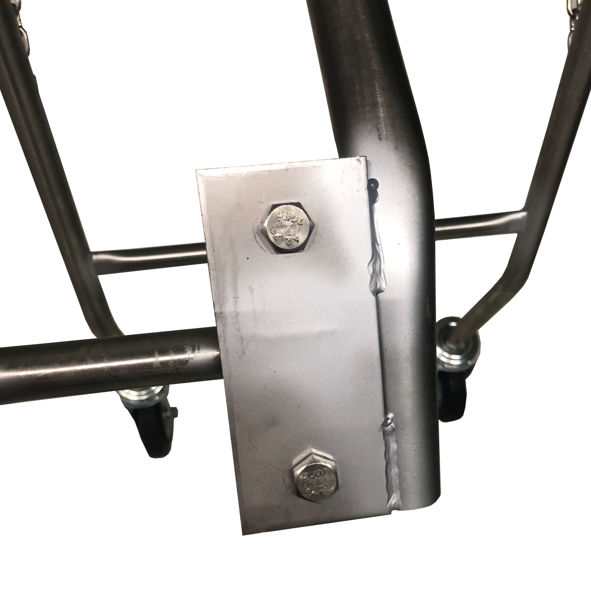 manual dead pig cart chassis detail