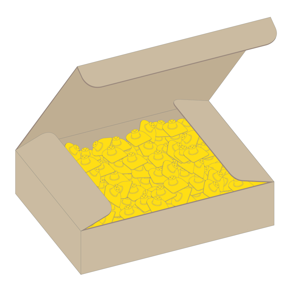 Stf Chain MS Tag Round Chain STF-GREOPBLBU100 - Blank