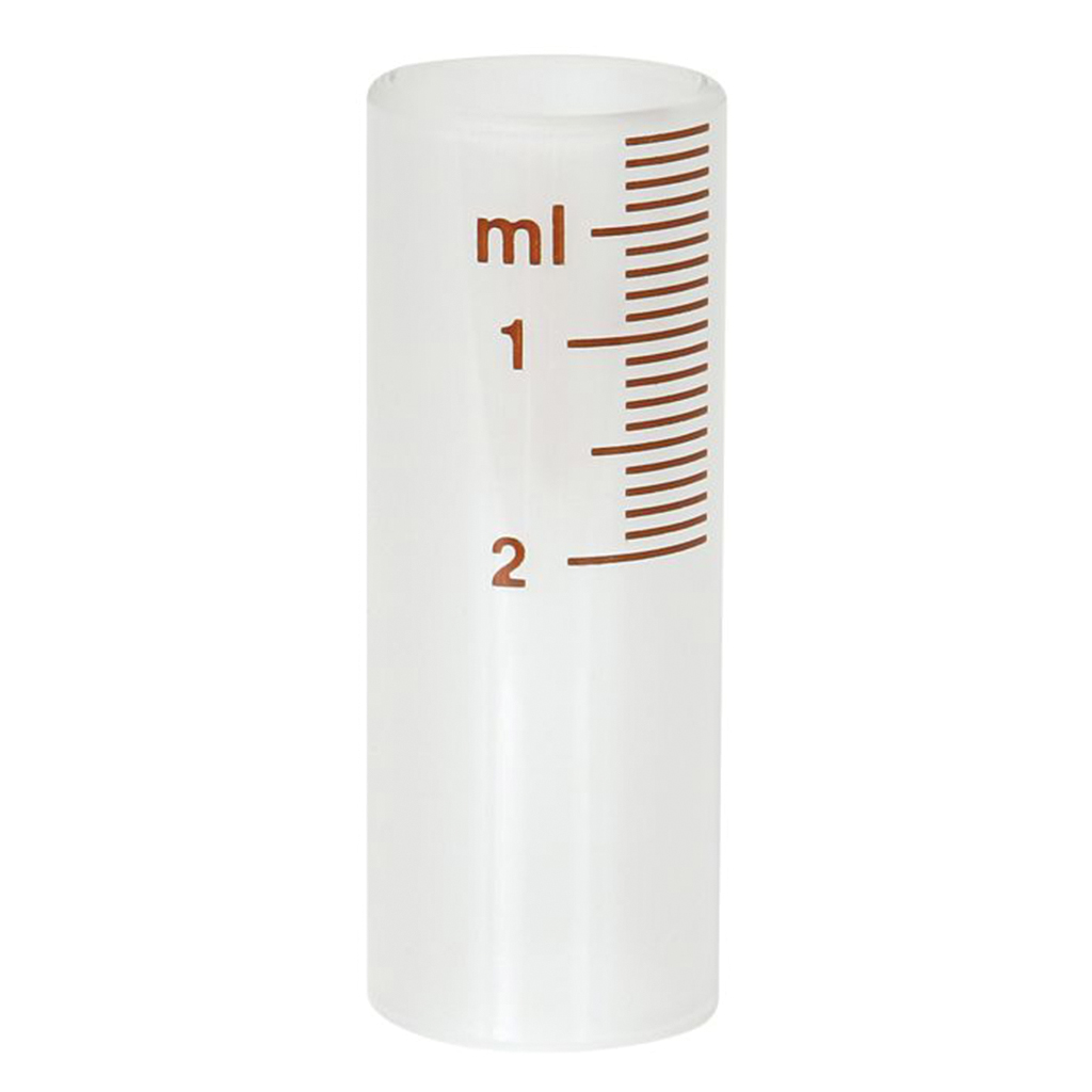 Spare part image Glass barrel 2 ml for Socorex, p/6