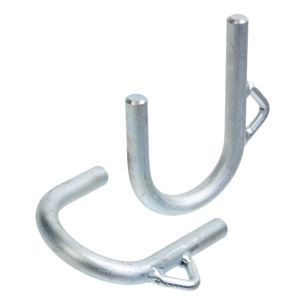 Spare part image Front leg hooks 63 mm for MS Hoof trimming chute Platinum & Silver, p/2