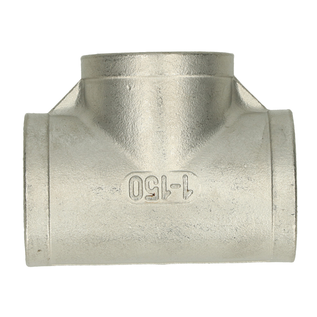 Spare part image T-piece stainless steel 1" female thread