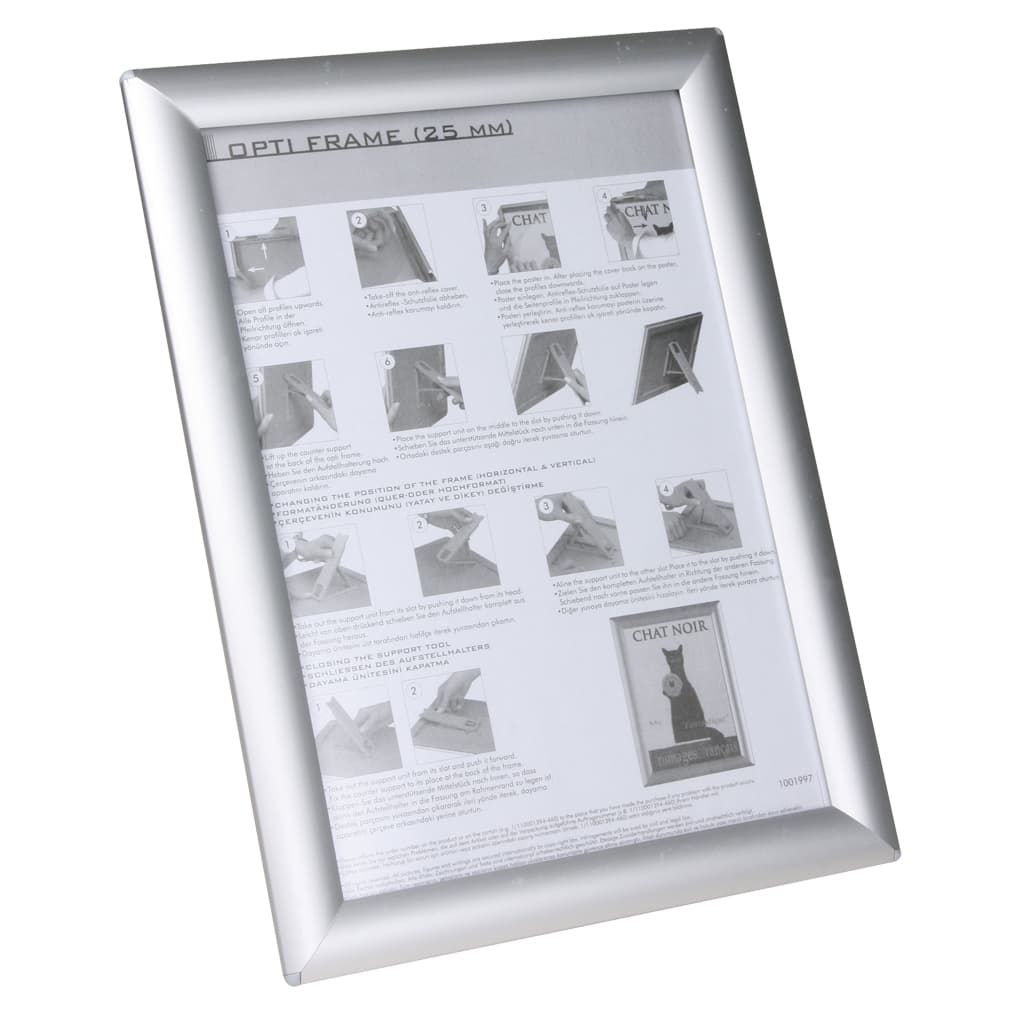 Click frame A4 documents - Hygiene lock