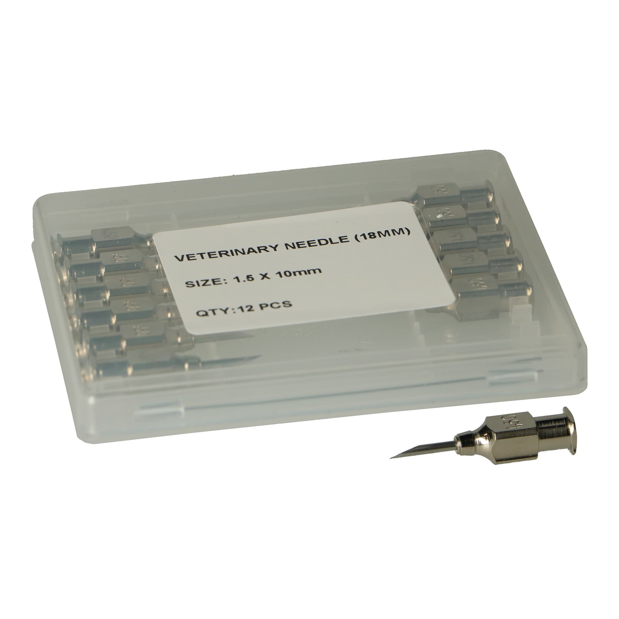 MS Injection needle 1.5 x 10 mm (17G x 3/8) luer lock, p/12 - Injection ...