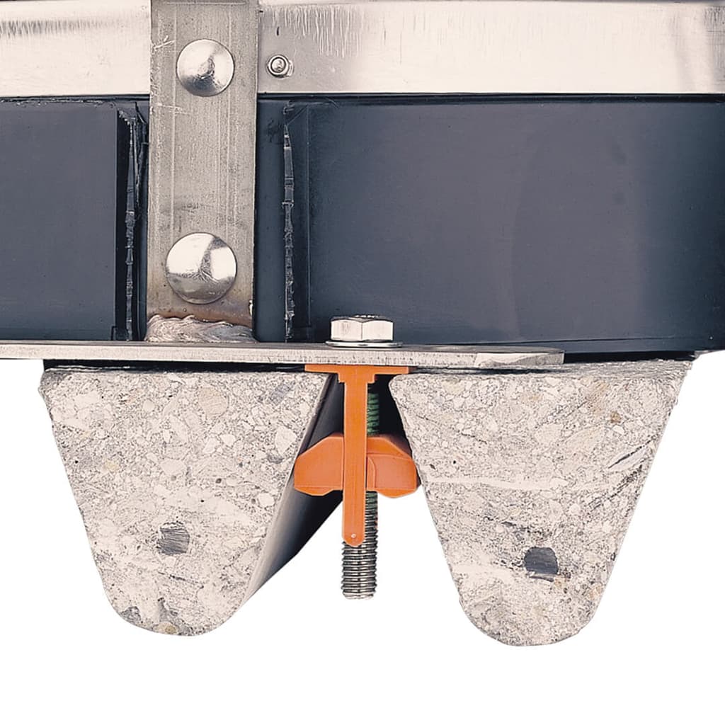 Smart fastener for concrete gratings, p/10 - Fasteners for gratings