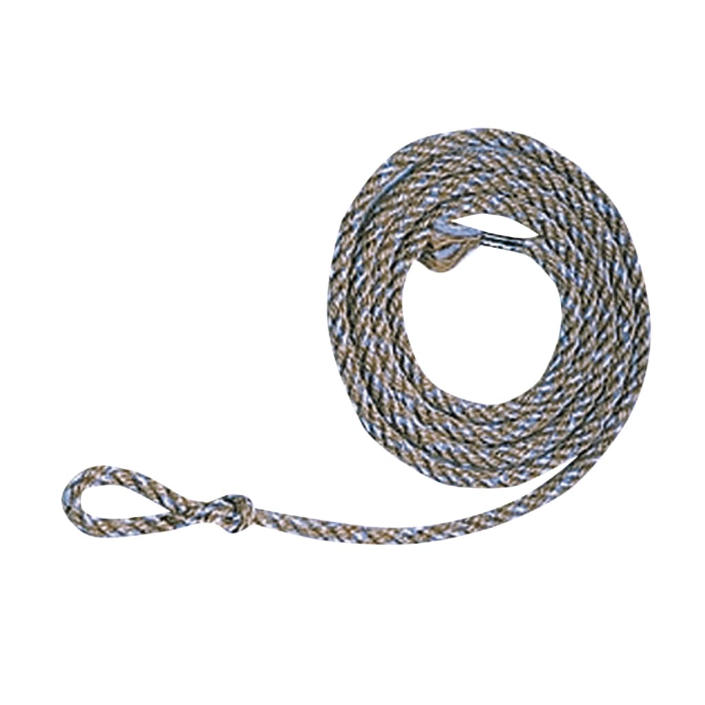 Calf rope, jute/PP,180cm, Ø8mm small end loop p/10 - Cow halters & cow rope