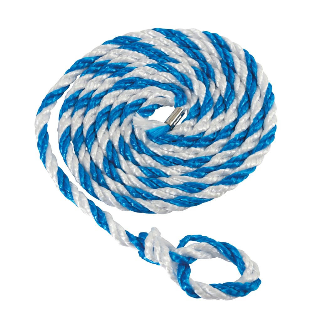 Livestock transport rope,small end loop, 320cm, blue/white - Cow ...